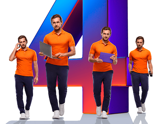 Великолепная четверка Ростелеком в деревня Соболиха (Московская область)